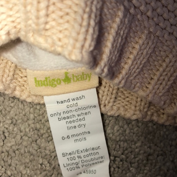 Indigo‎ Baby 0-6 Months Winter Reindeer Antlers Hat Holiday Christmas - Picture 3 of 7